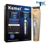 Kemei KM-1251 Rechargeable 3 clipper Hair and Beard Trimmer for Men - Image 3