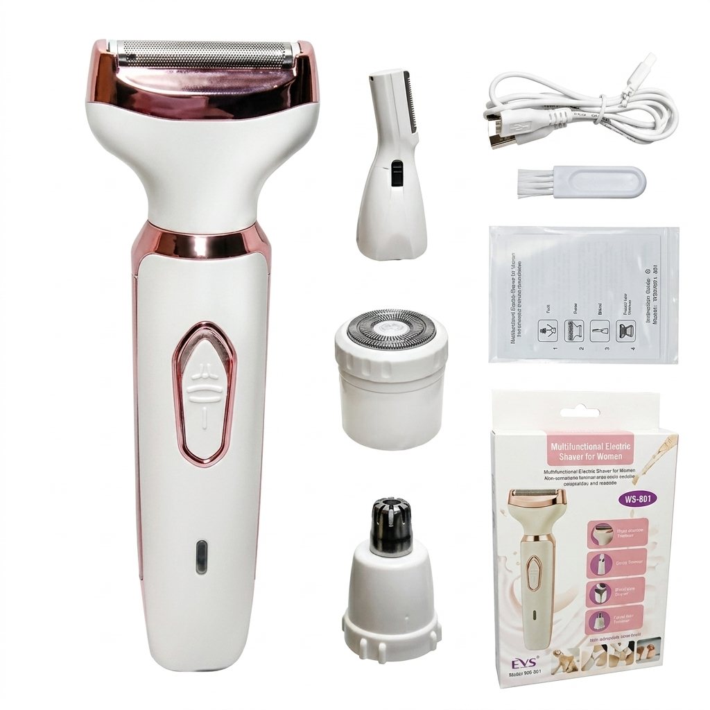 4 in 1 Women Body Hair Removal Shaver