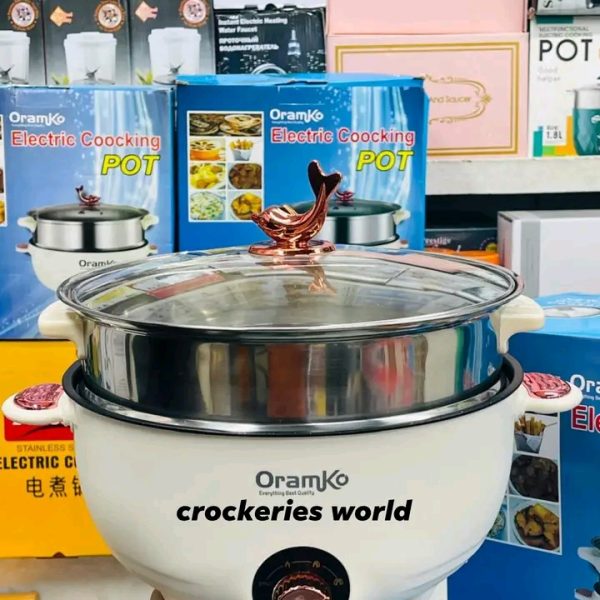 Oramko 6.5L Electric Cooking Pot