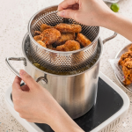Deep Frying Pot with Strainer - Image 4