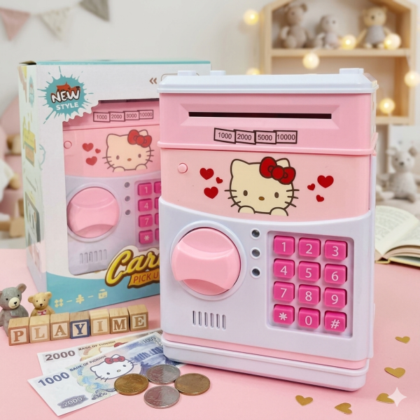 Kids Mini ATM Bank Not Password