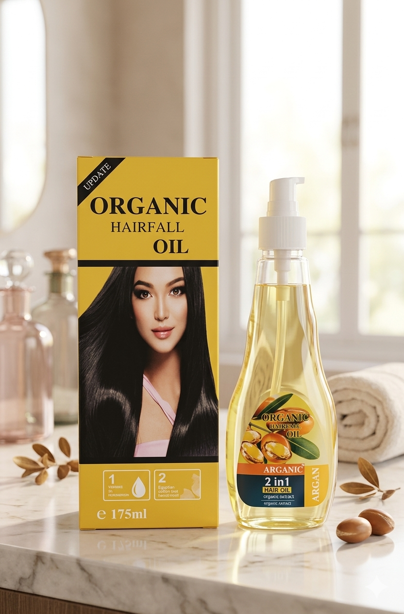 Organic Hair Fall Oil Organic Hair Fall Oil