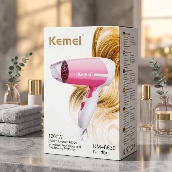 Kemei KM-6830 Hair Dryer for Women