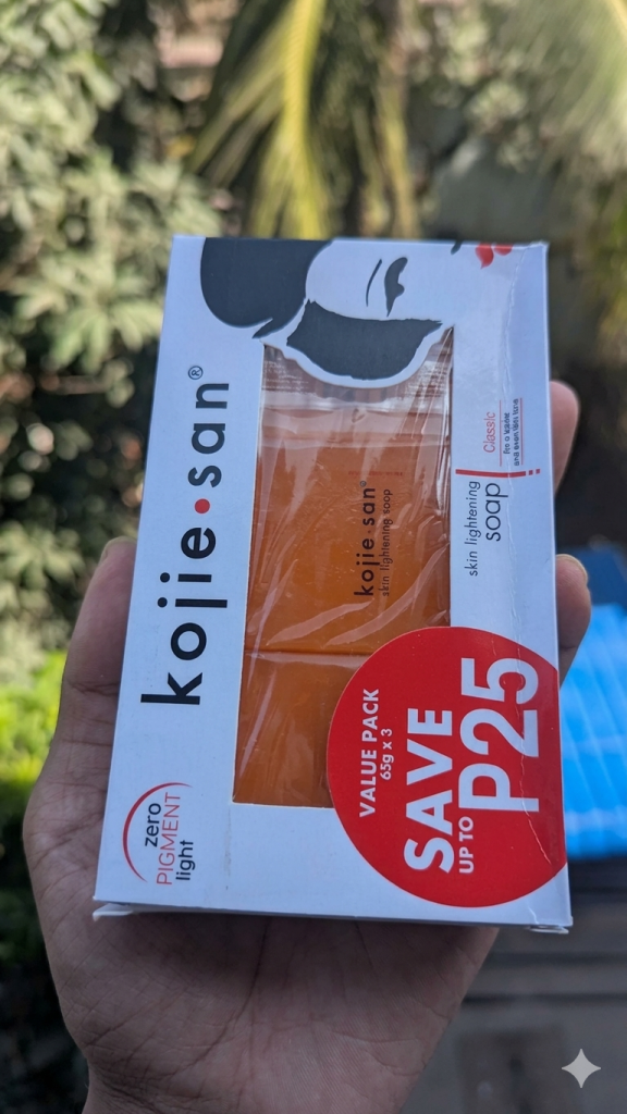 Kojie San Skin Lightening Kojic Acid Soap (3x65g Pack)