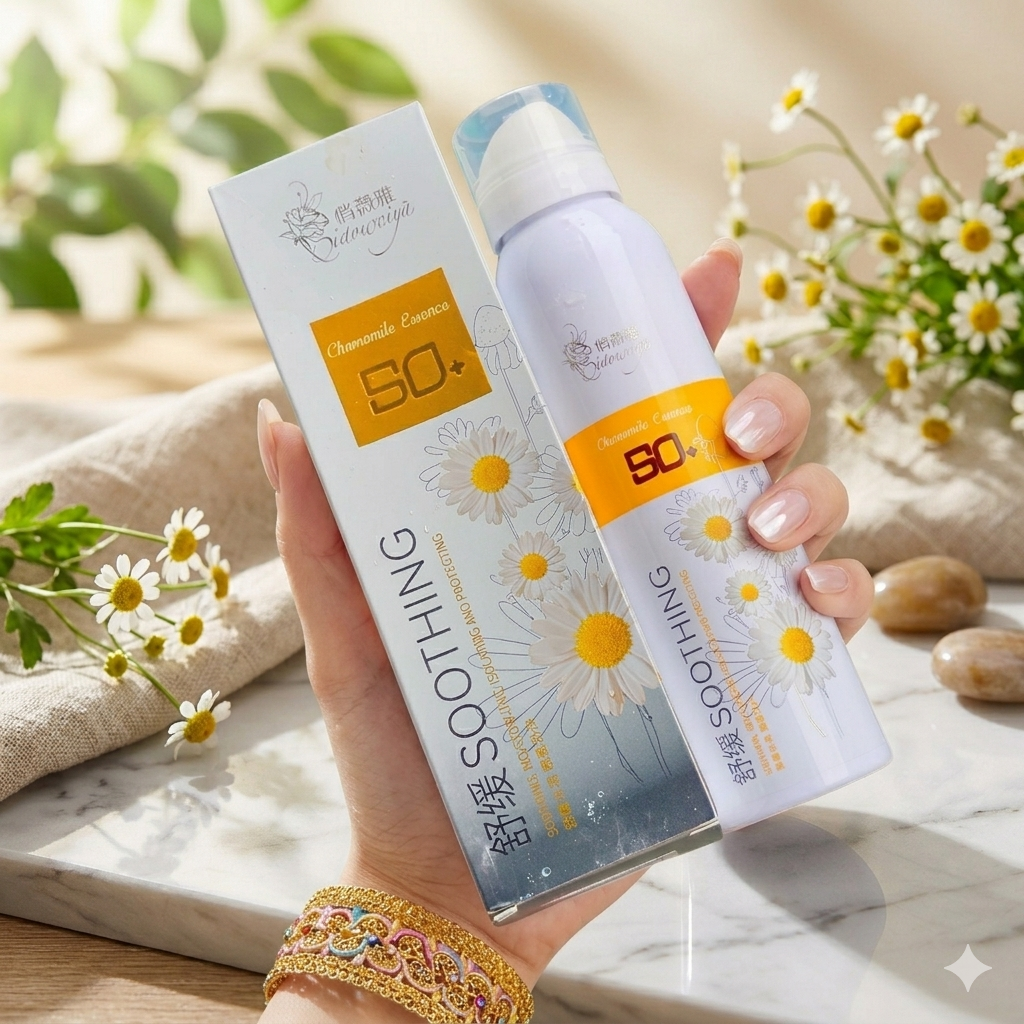 Chamomile Essence SPF 50+ Sunscreen Spray