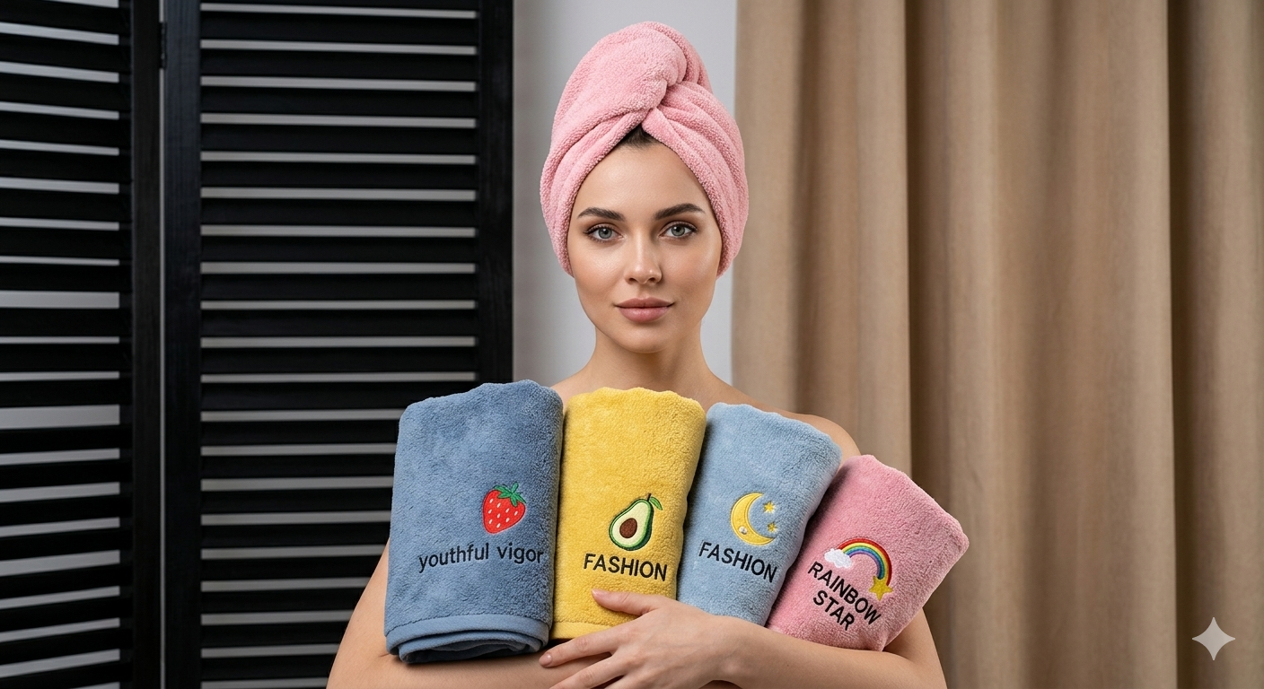 🧖♀️ Magic Hair Drying Towel (Microfibre Hair Towel) New Magic Hair Towel - Image 1