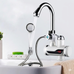 Electric Digital Display Instant Hot Water Tap With Hand Shower