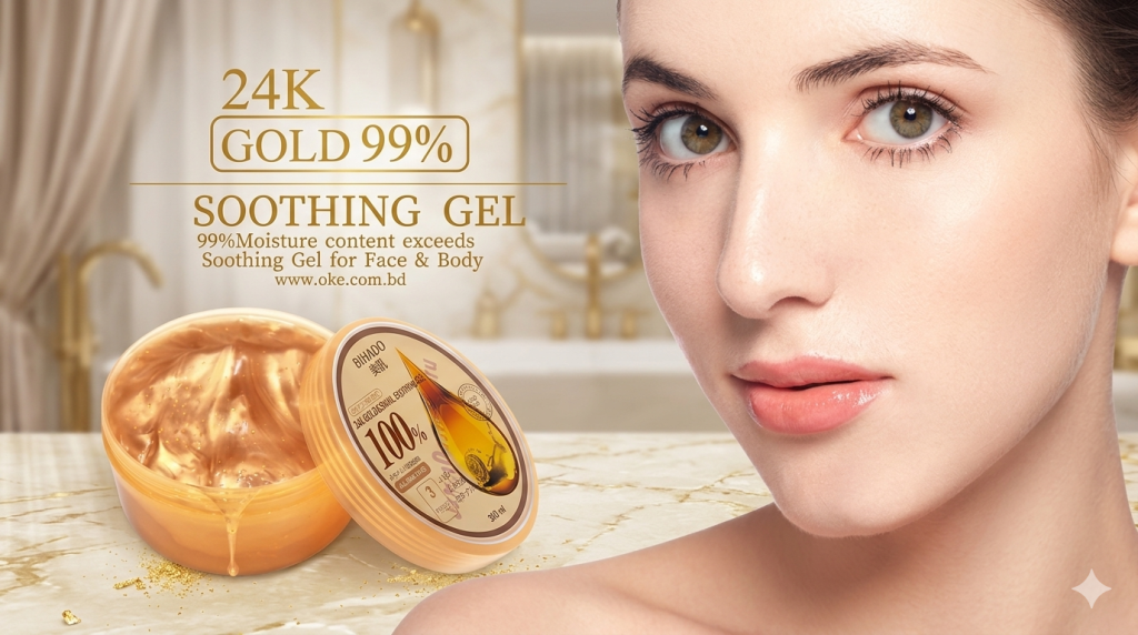 24K Gold 99% Soothing Gel