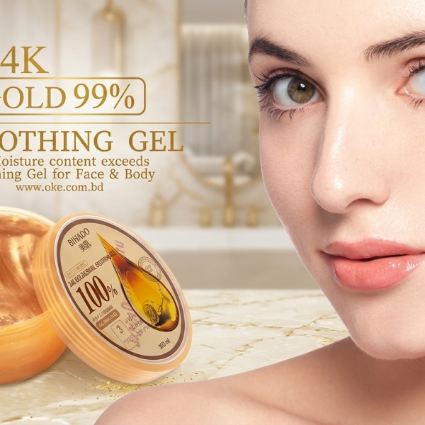24K Gold 99% Soothing Gel