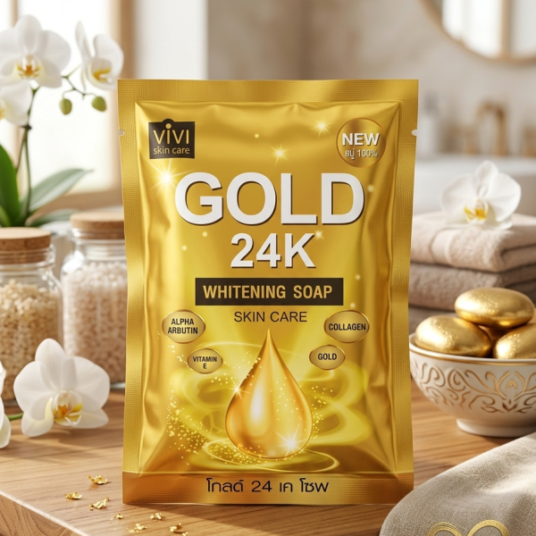 Gold 24k Whitening Soap