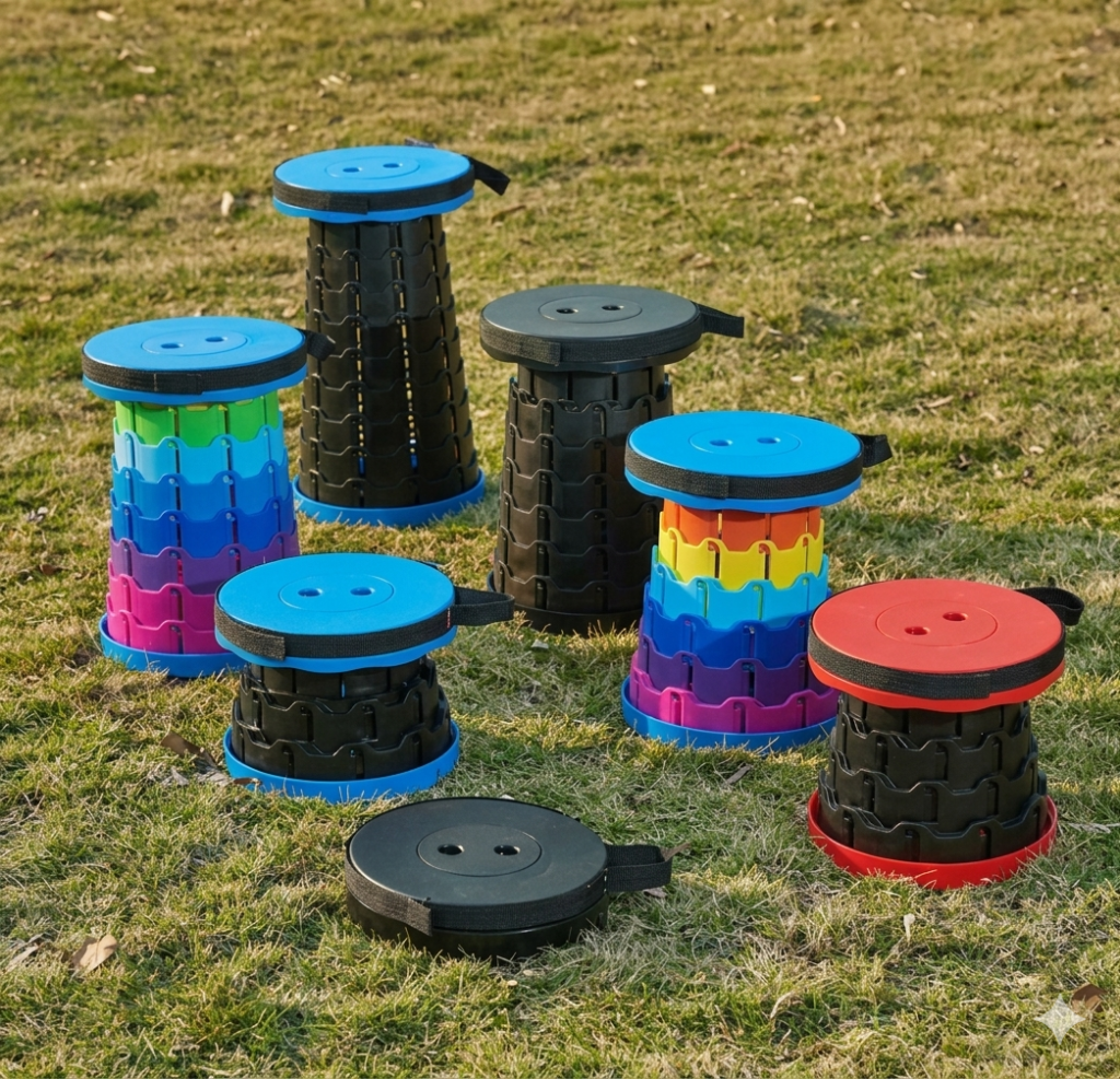 Rainbow Foldable Stool