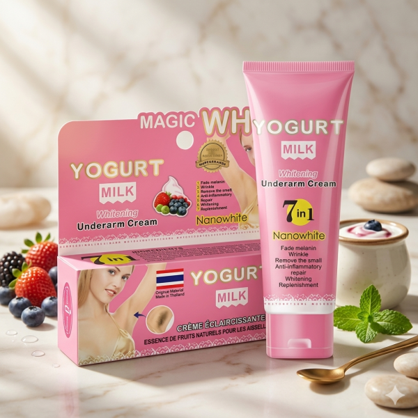 Aichun Beauty Yogurt Milk Underarm Whitening Cream 80gm