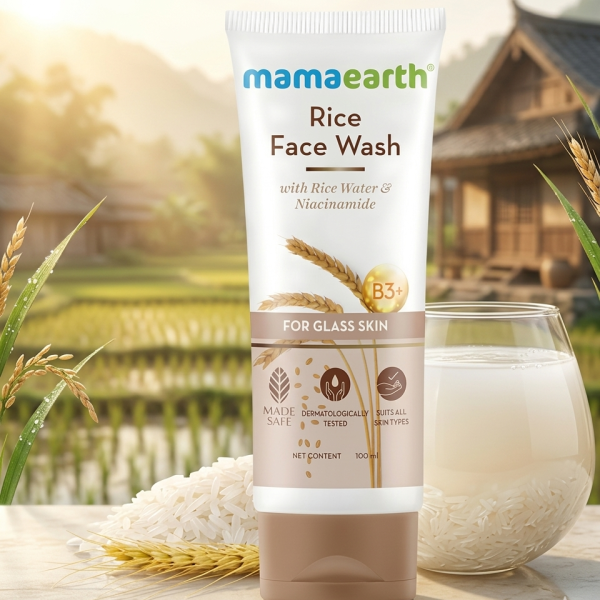 Mamaearth Rice Water Face Wash with Niacinamide 100ml