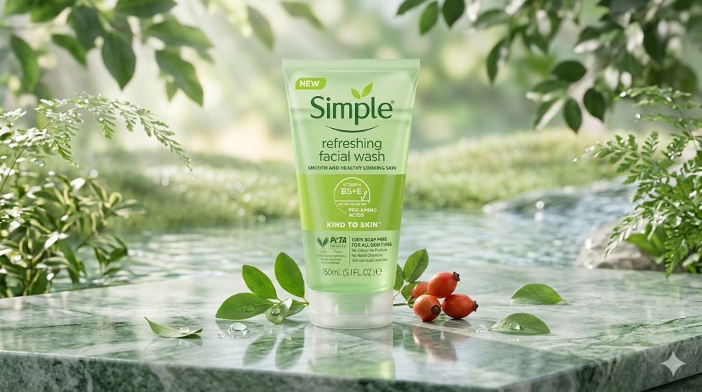 Simple Refreshing Face Wash 150ml