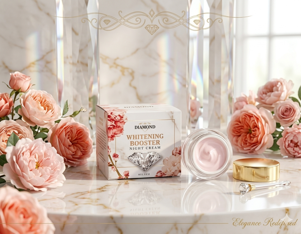 Diamond Whitening Booster night cream