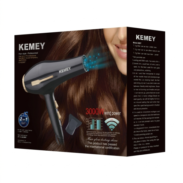 Kemey Hair Dryer KM-2376
