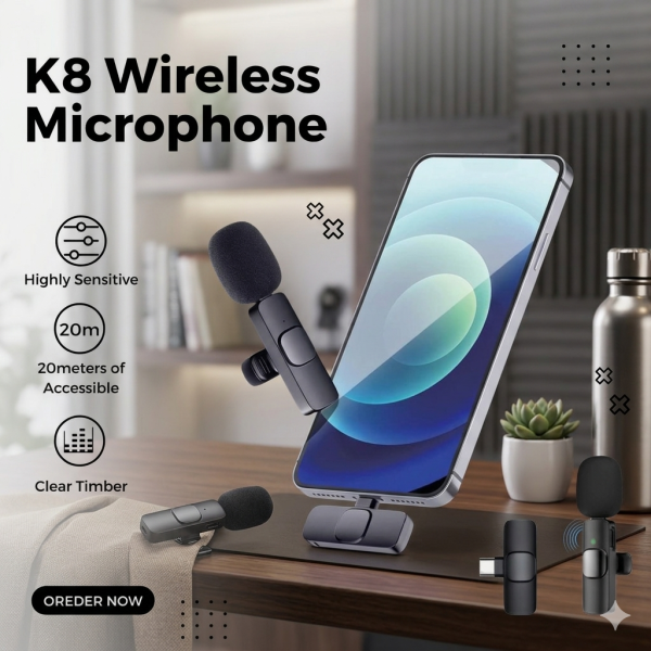 K8 Wireless Microphone (Type C)