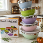 salad bowl with 5 pc bowl 5 pc cover