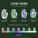 Portable Desktop Fan – Adjustable Colorful Fan for Home or Office - Image 5