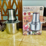 Sokany Chopper With Steel Body