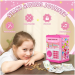 Kids Mini ATM Bank with password - Image 3