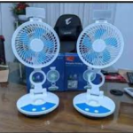 Portable folding fan (ZT-329)রিচার্জ্যাবল Blue