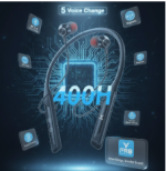 FRB N-27 Smart Wireless Neckband – Bluetooth 5.4, 400-Hour - Image 4