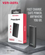 VEN-DENS 10000mah Power Bank 22.5W ( Without Cable )