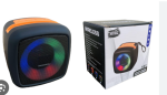 X-911 Bluetooth, AUX, USB, TF Card & FM Radio Supported Stylish RGB Lighting Wireless Speaker - Image 3