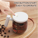 Electric Mixing Cup Self Stirring Coffee Mug 400ML - Image 4
