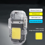 Arc Cigaratte Lighter IP56 (Flash Light)