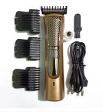 Kemei KM-245 Rechargeable  Professional Beard & Hair Trimmer - Image 4