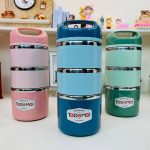 TEDEMEI 3.5 Layers Stainless Steel Lunch Box