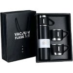 3 in 1 Vacuum Insulated Thermal Flask Set With Cup Set - Image 5