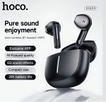 Hoco EQ33 Gem True Wireless Bluetooth Earphone (Black) - Image 4