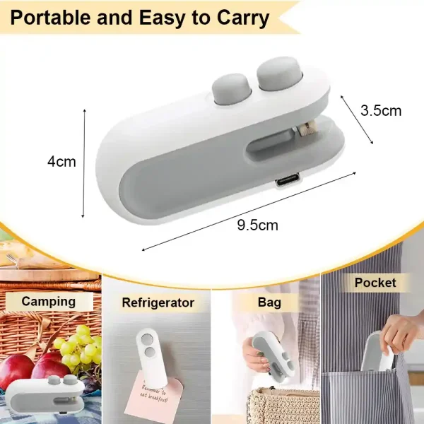 Rechargeable Mini Bag Sealer