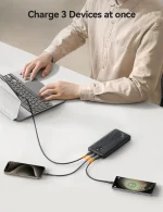 JOYROOM JR-PBF15 22.5W LED Fast Charging Power Bank 10000mAh - Image 5