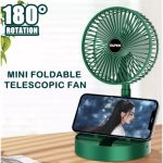 Portable fan Telescopic Folding Super Fan - Image 2