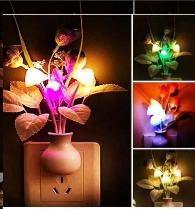 Sensor flower led light.. Sensor flower led light..