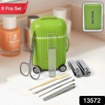Portable Mini Suitcase Manicure Set