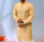 Soft Cotton Embroidery Panjabi - Image 4