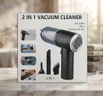 2 in 1 Wireless Portable and Rechargeable Mini Vacuum Cleaner