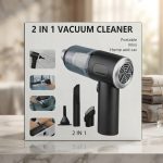 2 in 1 Wireless Portable and Rechargeable Mini Vacuum Cleaner