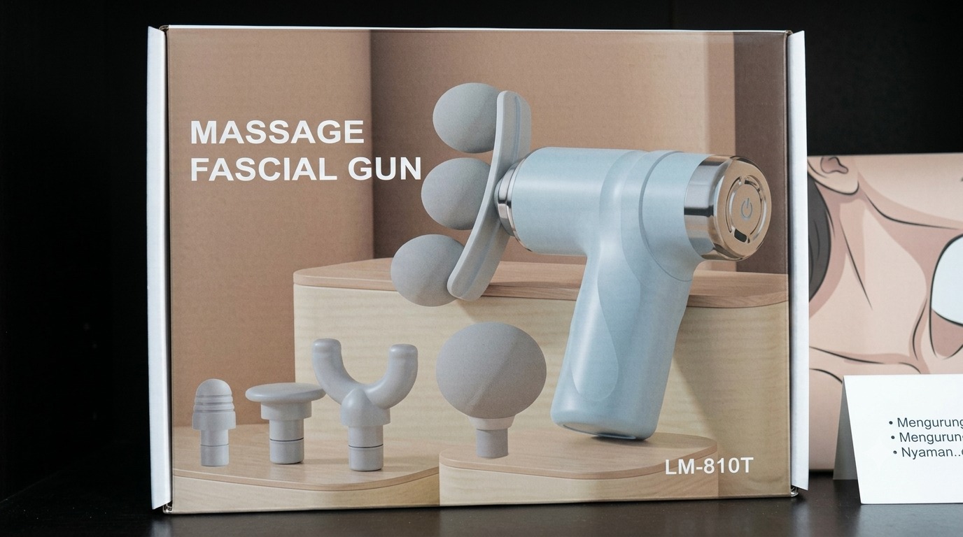 3 Head Massage Gun 3 Head Massage Gun - Image 1