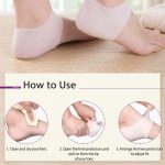 Heel Pad Silicon Material Use For Foot Pain Relief.