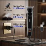 Kemei Hair Clipper & Beard Trimmer  (  KM-1113 ) - Image 2