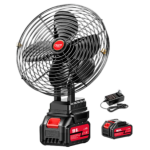 Disnie Turbo Rechargeable Fan With a High-speed lithium Battery  ( Single Buttery ) - Image 2