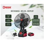Disnie Turbo Rechargeable Fan With a High-speed lithium Battery  ( Single Buttery ) - Image 4