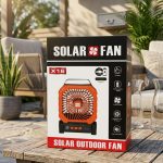 X16 Solar outdoor fan