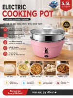 5.5L Runbaisen multi-purpose electric cooking pot - Image 2